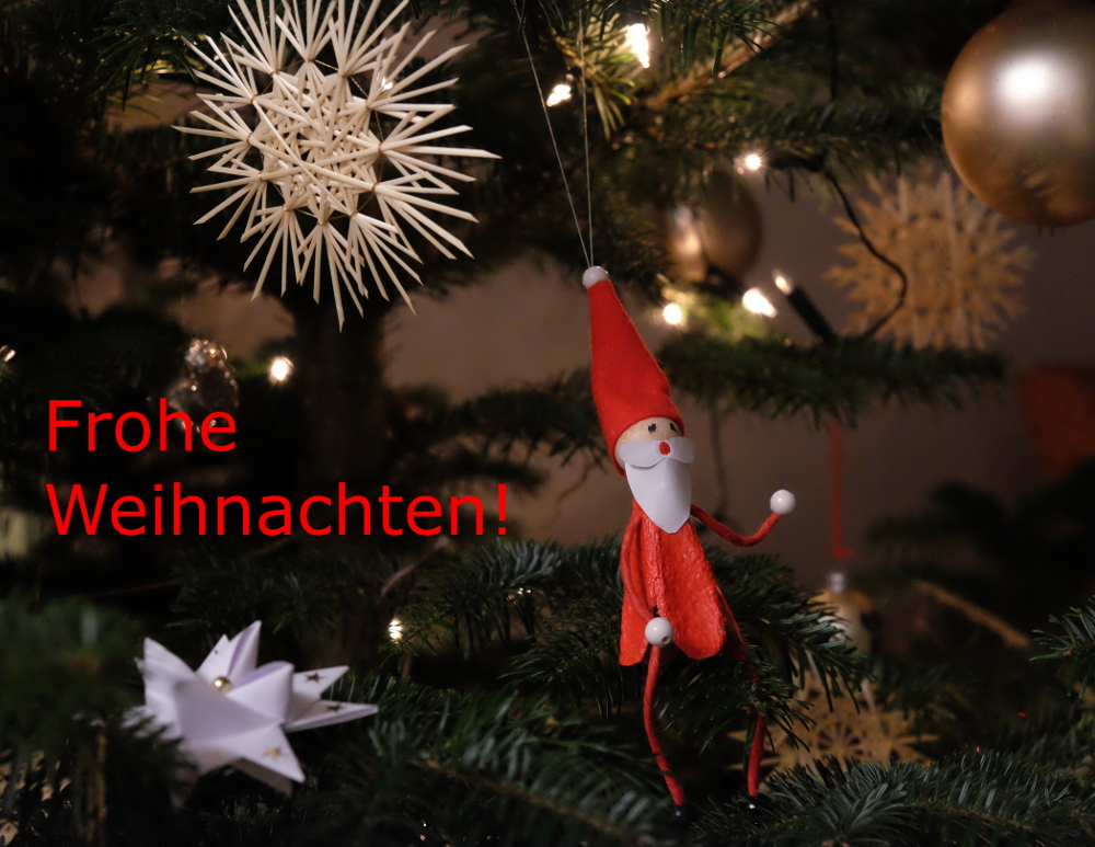 Frohe Weihnachten 2016 (Foto: Klare)