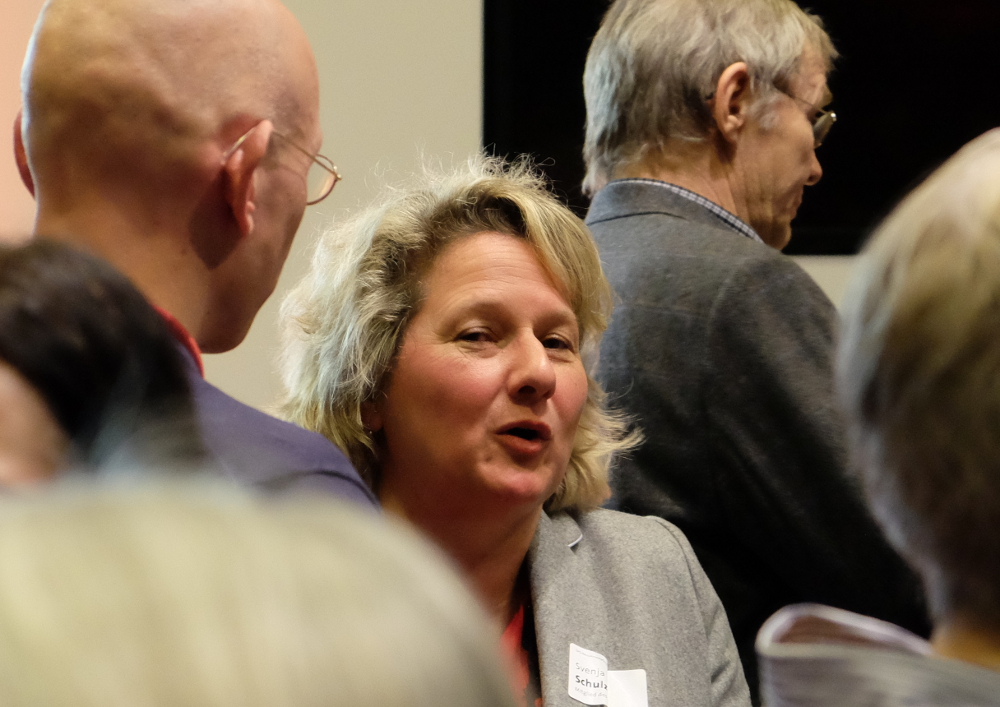 Neujahrsempfang 2016 der SPD Münster: Svenja Schulze (25.1.2016; Foto: Klare)