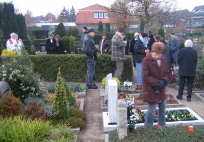 Zwangsarbeitergrber in Hiltrup: Gedenken am 18.11.2007