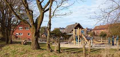 Spielplatz Vennheide: Anfang 2015 endlich fertig