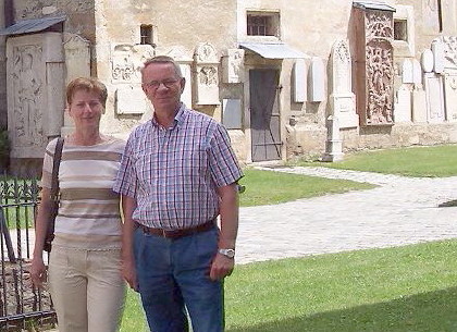 Dieter Langer und Frau im Urlaub in Krnten