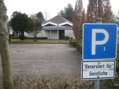 Friedhof Hohe Ward: Parkplatz