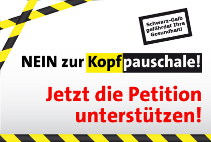 Nein zur Kopfpauschale