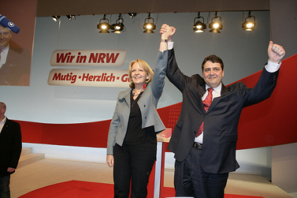 Hannelore Kraft und Sigmar Gabriel