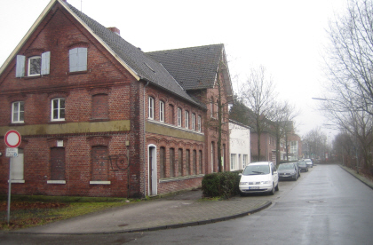 Das ehemalige Gasthaus Elvering (Marktallee 94/96) vor dem Abriss