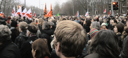 Mnsters Brger stehen zusammen gegen Neonazis