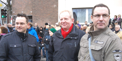 Auch die SPD Hiltrup-Berg Fidel war gut vertreten auf der Demonstration