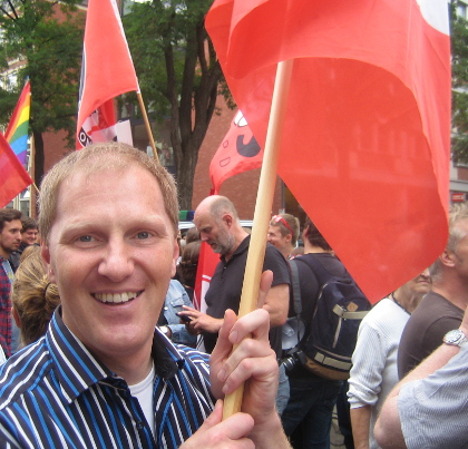 Demo gegen Rechts: Hermann Terborg