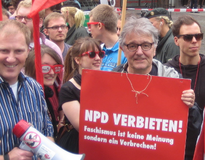 Demo gegen Rechts: Christoph Strsser