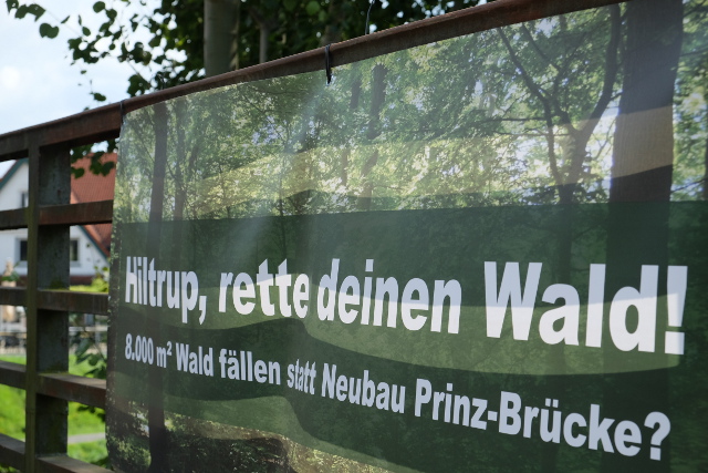 Die Prinzbrcke in Hiltrup: Brger kmpfen fr den Wald (2014)