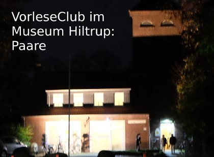 VorleseClub im Hiltruper Museum: Paare