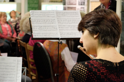 VorleseClub im Hiltruper Museum mit erstklassiger musikalischer Begleitung